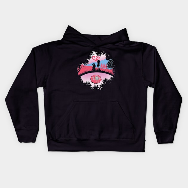 Crest of Love Kids Hoodie by itsdanielle91